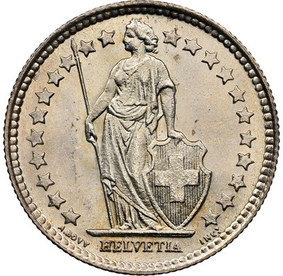 Switzerland - 1920 Confederation 1/2 Franc - NGC MS67 - STUNNING SUPERB GEM! - Image 1 of 4