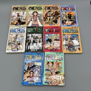 One Piece MANGA book lot volumes 1-10 Japanese Jump Comics - Picture 1 of 11