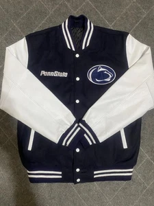 Chaqueta Universitaria Rara Penn State Nittany Lions | Mangas de Lana y Cuero | NCAA - Imagen 1 de 3