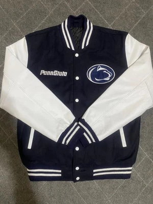 Rare Penn State Nittany Lions Varsity Jacket | Wool & Leather Sleeves | NCAA - Image 1 of 3