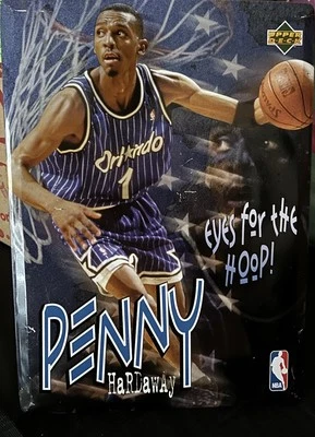 Anfernee “Penny” Hardaway “Eyes for the Hoop!”Upper Deck Metal Picture 1996 READ - Image 1 of 4