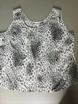 Nuevo-BLUSA SPRINT MUJER COVINGTON MANGA 3/4/BOTÓN PIEL ANIMAL.TALLA 24/26W Foto 1 de 4