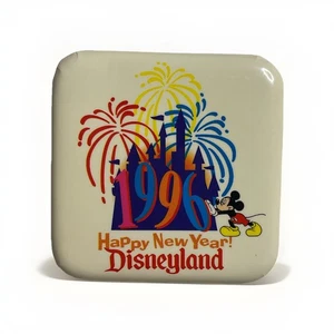Disneyland Buon Anno! Pulsante Pinback 1996 - Foto 1 di 3