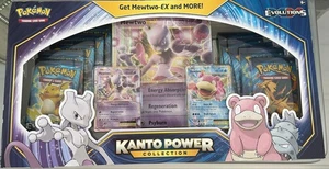 Pokemon Kanto Power Collection Box Mewtwo-EX Slowbro-EX XY Evolutions TCG SEALED - Bild 1 von 4