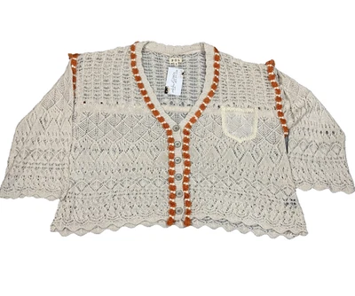 POL Womens Size S Boho Cardigan Sweater NWT - Image 1 of 4