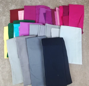 Fabric Mystery Box 5 Pounds Quilting Sewing Crafts Solids Mixed Colors - Picture 1 of 6