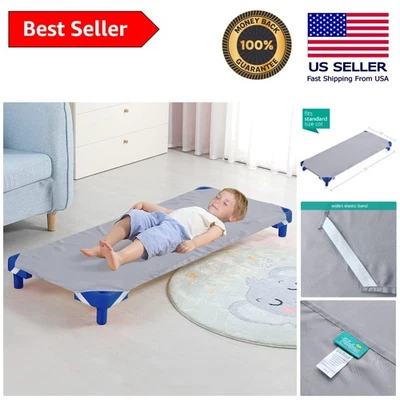 Paquete de 2 sábanas para cuna para niños - microfibra suave 23" x 51" para mayor comodidad Foto 1 de 4
