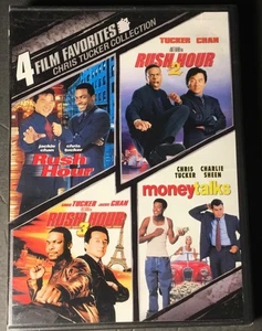 2009 NEW LINE CINEMA CHRIS TUCKER RUSH HOUR 1-2-3 & MONEY TALKS 4-DISC SET NEU - Bild 1 von 8