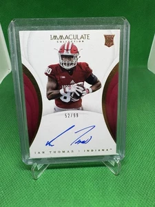 2018 Panini Immaculate Collection Collegiate - Rookie Autographs Ian Thomas #153 - Bild 1 von 2