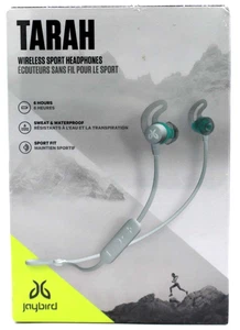 Jaybird Tarah Bluetooth Wireless Sport Headphones - Gray/Jade - Picture 1 of 8