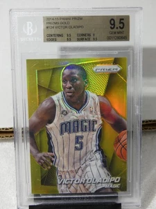 Victor Oladipo 2014-15 Panini Prizm #124 GOLD PRIZM #'d 8/10 BGS 9.5 GEM MINT - Foto 1 di 2
