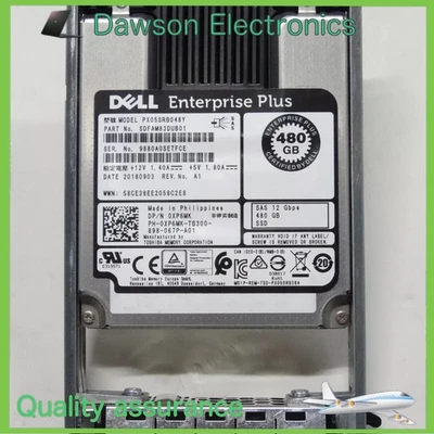 0JGXK2 JGXK2 Dell Toshiba PX05SRB048Y 480GB RI SAS 12Gb/s 2.5'' SSD Gen13 Tray - Image 1 of 4