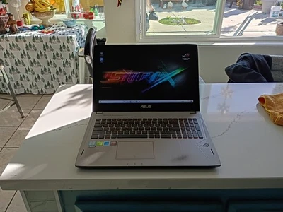 ASUS ROG Gaming Laptop 15.6" GL502V  I7-7700- 2.8GHZ -16GB RAM-1 TB Hdd Gtx 1060 - Image 1 of 4