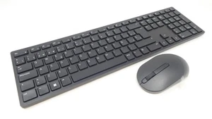 Dell KM5221W Black SPANISH Pro Wireless Keyboard & Mouse Combo - 83NG9 - Picture 1 of 5