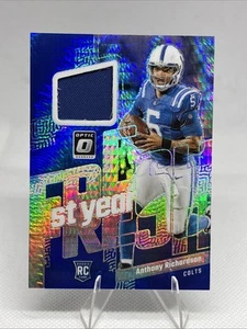 2023 Donruss Optic - 1st Year Fresh Blue Hyper Prizm #FYF-AR Anthony Richardson - Picture 1 of 2