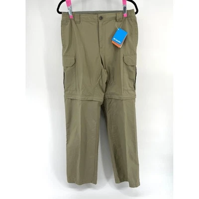 Columbia Men's Crested Butte Convertible Hiking Pants UPF 15 Tan Size S - Image 1 of 4