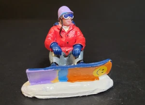 Lemax Villaggio di Natale Città Snowboard Respiratore 42221 Snowboard Sci Neve - Foto 1 di 8