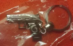 GIRSAN MC9 Pistol SHOT-SHOW 2025 Key Fob key chain ring NIP - Picture 1 of 6