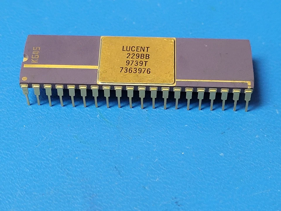 (1 PIEZA) LUCENT 229BB IC TLELCOM GOLD CDIP16 OBSOLETO Foto 1 de 1