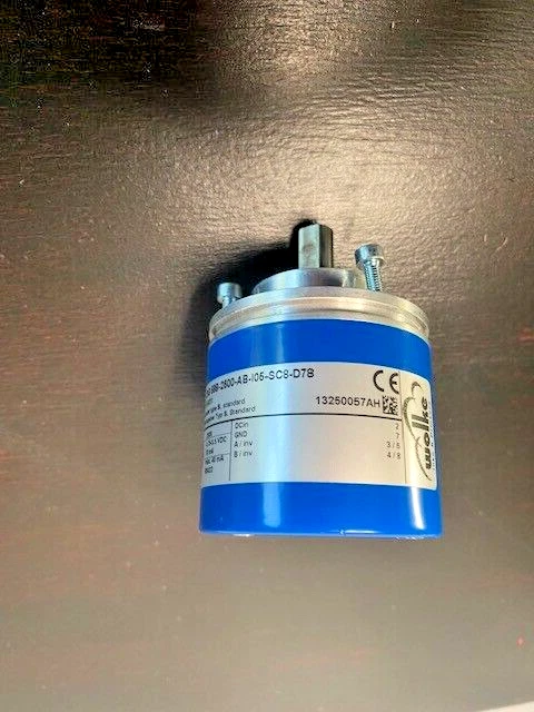 WOLKE DIG58B-2500-I05-SC8-D78 ROTARY ENCODER TACHOMETER 2500 PPR RS 422 - Image 1 of 4