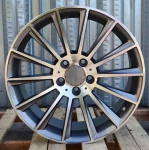 19" S63 AMG STYLE GUNMETAL WHEELS RIMS FITS MERCEDES BENZ GLE350 GLE400 GLE450 - Picture 1 of 3