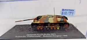 JAGDPANZER IV L/70 SD.KFZ. 162/1 PZ.GREN.DIV. FELDHERRNHALLE BUDAPEST HUNGARY 19 - Picture 1 of 2