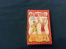 Vintage Basketball Card Game Unopened Sealed Deck 1950's RARE