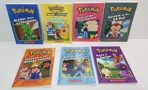 Pokemon Battle Collection 7 Books Very Good Condition - Picture 1 of 8