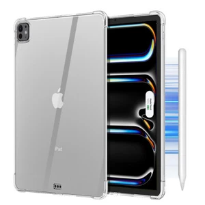For Apple iPad Pro 13-inch (M4) 2024 Case Clear Shockproof Protective Slim Cover - Picture 1 of 10