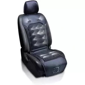 ZONETECH Zone Tech Cooling Car Seat Cushion Black 12V Automotive-Spring discount - Picture 1 of 6