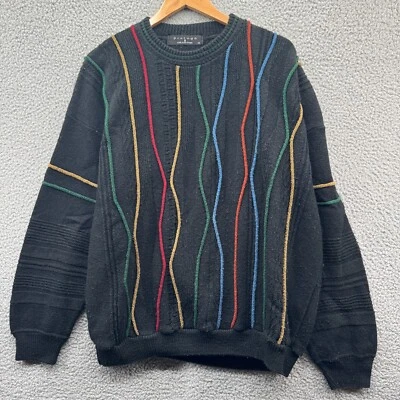 VINTAGE Proteje Collection Sweater Mens Extra Large Coogi Style Multicolor - Image 1 of 4
