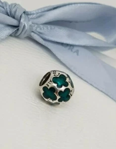 Authentic Pandora Teal Enamel Baby Butterflies Charm Retired 790438EN08 - Bild 1 von 2