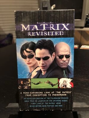 The Matrix Revisited (VHS 2001) Documentary BTS Doc Making Of RARE CULT HTF NM - Image 1 of 4