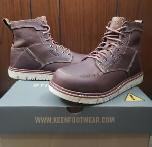 Keen Utility Mens San Jose Soft Toe Work Boots Size 7.5 Gingerbread 1020146 $180