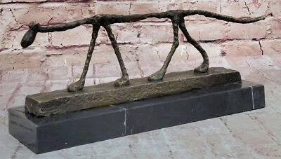 Bronze Sculpture Surréalisme GIA Rodin Dali Abstrait Chat Figurine Solde Art - Photo 1/4