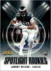 2025 Panini Instant NFL Spotlight Rookie Johnny Wilson RC SP Card Prizm 1/1426 - Picture 1 of 1