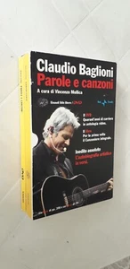 Claudio Baglioni - PAROLE E CANZONI libro + dvd Einaudi Stile LIbero - Foto 1 di 1