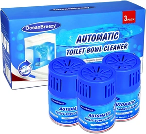 Premium Automatic Toilet Bowl Cleaner Long-Lasting Tank Easy-To-Use Bottles Pack - Picture 1 of 1