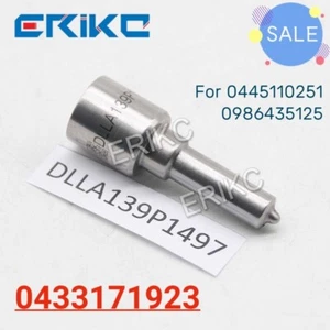 Diesel DLLA139P1497 Common Rail Nozzle 0433171923 for 0445110251 0986435125 - Imagen 1 de 6