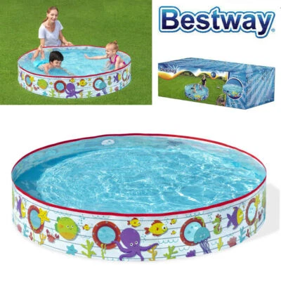 Bestway Fill N Fun Children's Paddling Pool For Kids Fun Characters 60 x 10-inch - Image 1 of 4