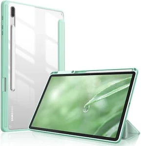Case for Samsung Galaxy Tab S7 FE 12.4'' 2021 Shockproof Clear Back Shell Cover - Picture 1 of 26