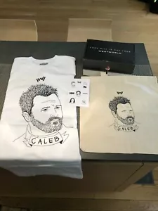 HBO WESTWORLD STAGIONE 3 FINALE CALEB PACCHETTO PROMOZIONALE T-SHIRT BORSA ADESIVI - Foto 1 di 8