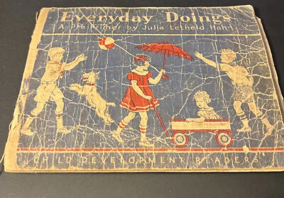 1938 Everyday Doings  Pre-Primer Julia Hahn  - Image 1 of 4
