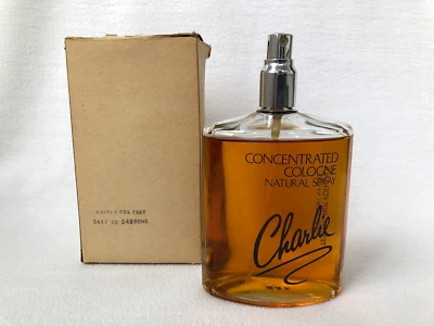 De colección Revlon CHARLIE Colonia Concentrada Spray Natural 3.4 OZ PROBADOR ~ CAJA ~ DIFÍCIL DE ENCONTRAR Foto 1 de 4