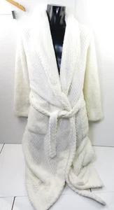 SOHO Ladies White Bath Robe Dressing Gown Size L - Picture 1 of 5