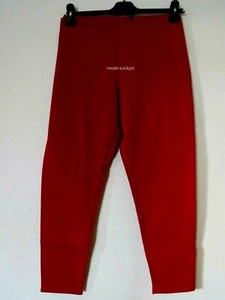 BORIS INDUSTRIES leggings dolci morbidi 46-48 (4) jersey doubleface bordeaux - Foto 1 di 1