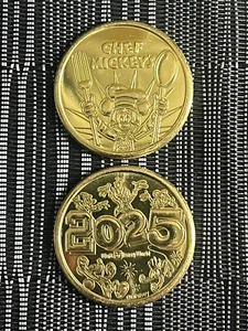 WALT DISNEY WORLD CHEF MICKEY'S MOUSE CONTEMPORARY RESORT 2025 MEDAILLON MÜNZE - Bild 1 von 1