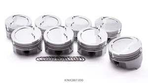 Fits ICON for Olds 455 Forged D-Cup Piston Set 4.156 -25cc IC887.030 - Picture 1 of 2