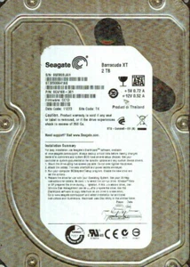ST2000VM003, 1CT164-262, ES22, WU, W1H1 SEAGATE SATA 2TB - Picture 1 of 1