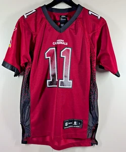 Camiseta deportiva vintage Reebok Larry Fitzgerald #11 Arizona Cardinals NFL juvenil grande roja - Imagen 1 de 10